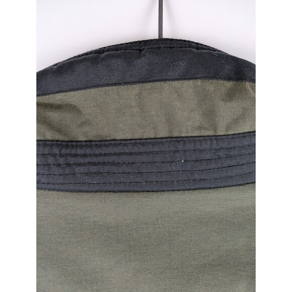 Columbia Jacket Men Large Green Sherpa Fleece Lined Full Zip Windbreaker - Picture 13 of 16